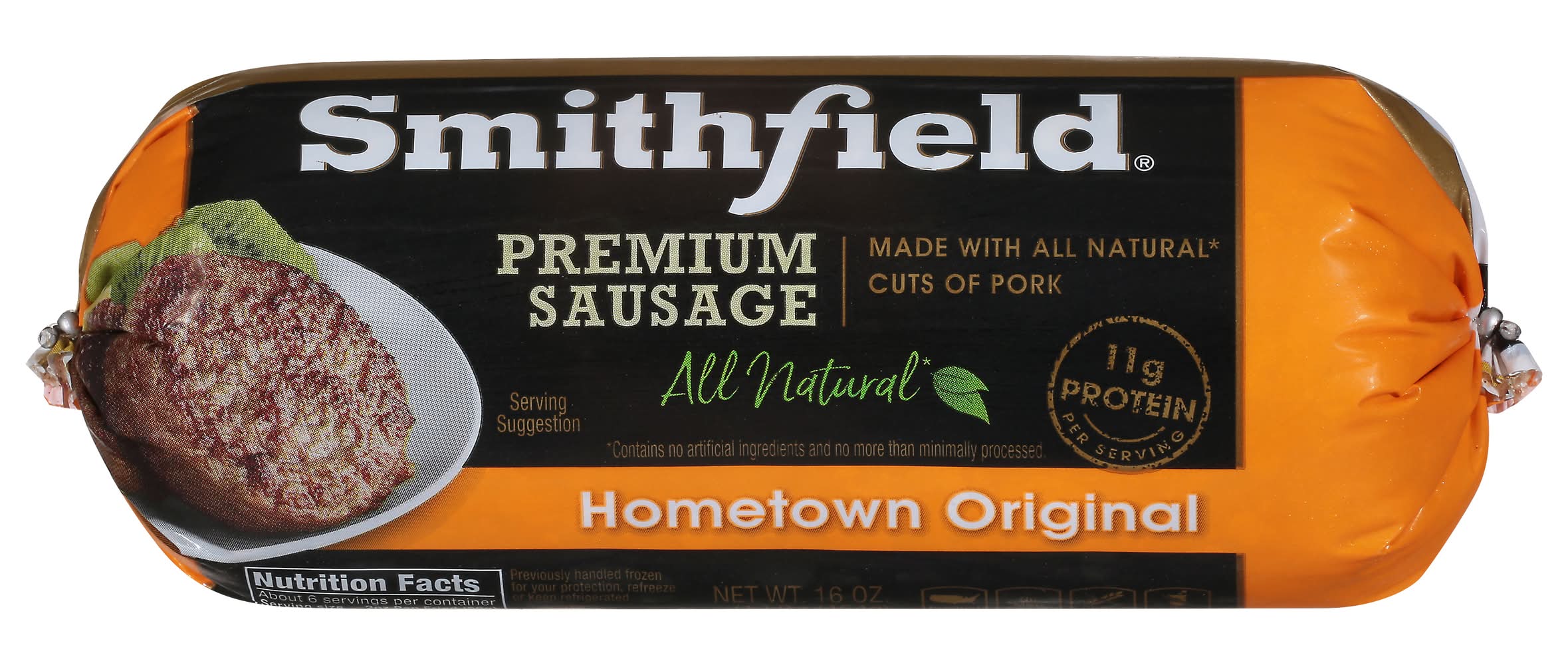 Smithfield Premium All Natural Hometown Original Sausage (1 lbs)