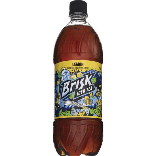 Lipton Brisk Lemon Iced Tea (1 Liter Bottle)