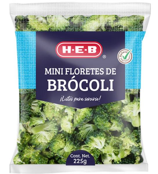 HEB mini floretes de brócoli