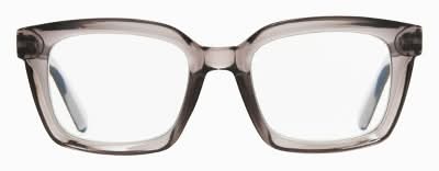 Universal Thread Womens Shiny Plastic Rectangle Blue Light Filtering Glasses, Clear