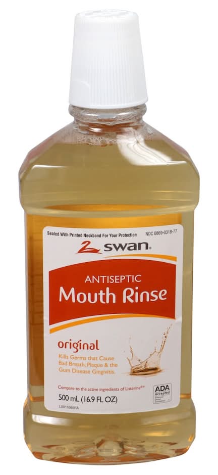 Swan Antiseptic Mouthwash (16.9 fl oz)