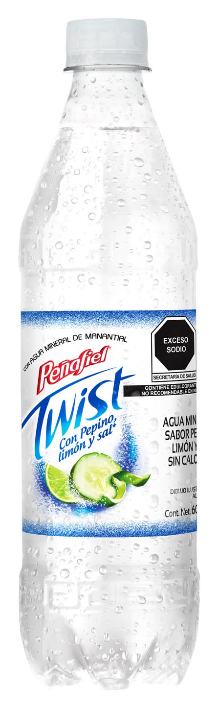 Peñafiel · Twist agua mineral, pepino-limón (600 ml)