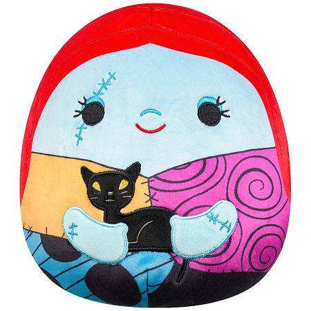 Squishmallows The Nightmare Before Christmas Sally With Cat Plush, 10 Inch