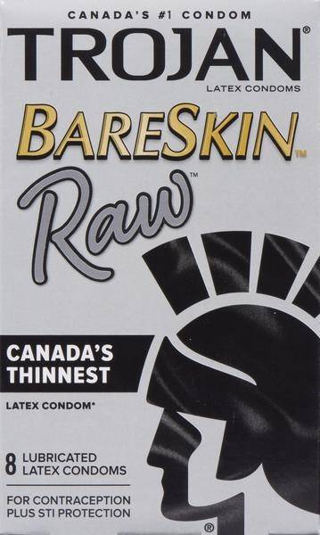 Trojan Bareskin Condoms (8 g)