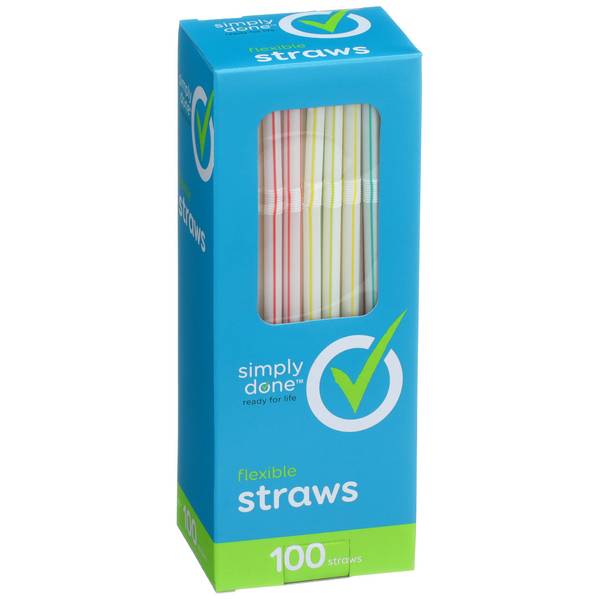 Simply Done Flexible Straws