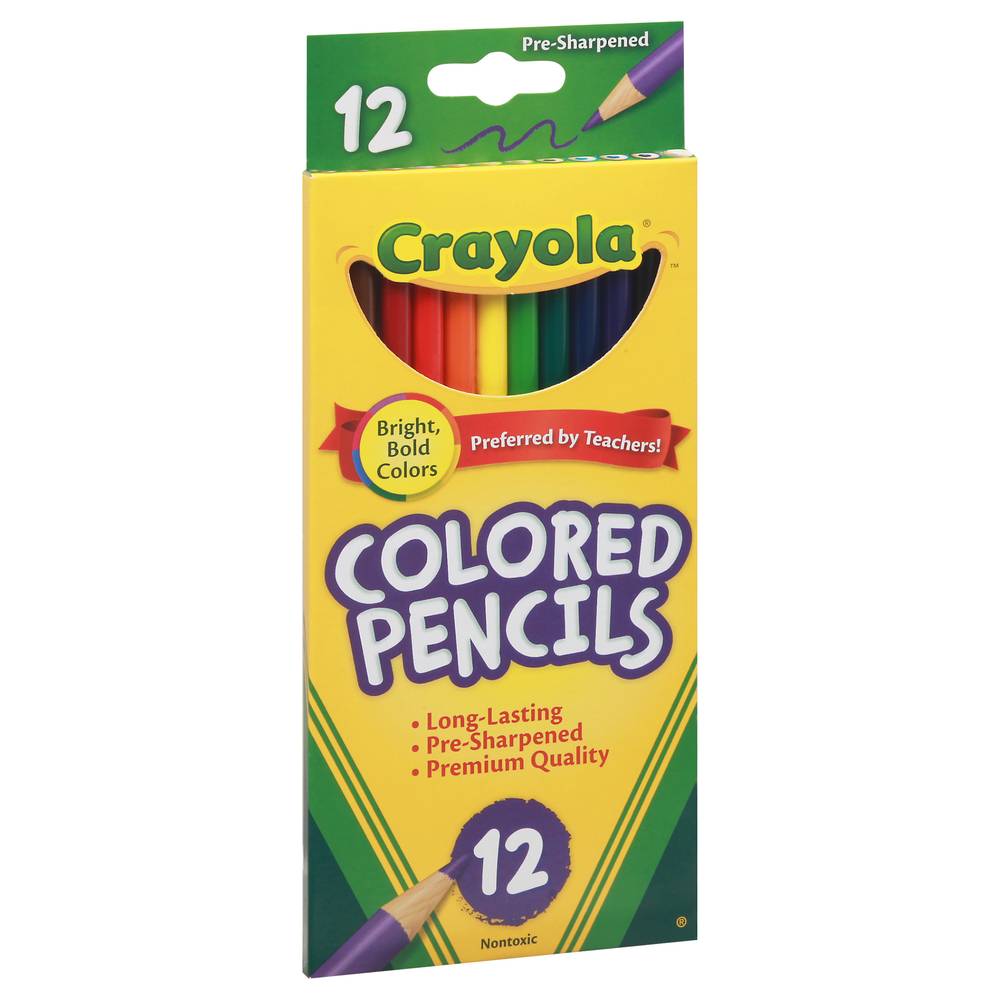 Crayola Colored Pencils, (12 cts) (3.2 oz)