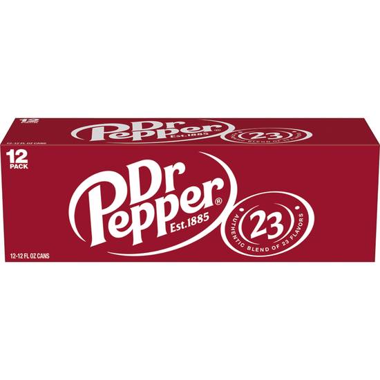 Dr Pepper Cans (12 oz x 12 ct)