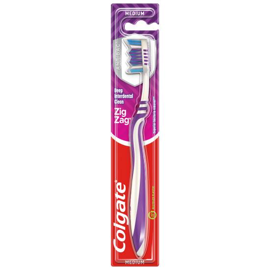 Colgate Medium, Zigzag Toothbrush