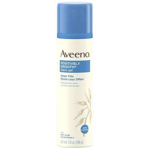 Aveeno Positively Smooth Shave Gel - 7.0 oz