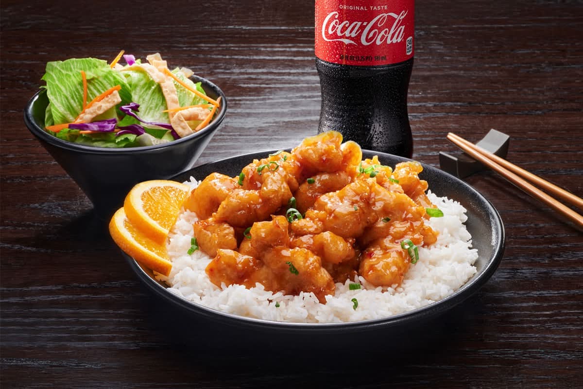 Orange Chicken Lunch Combo