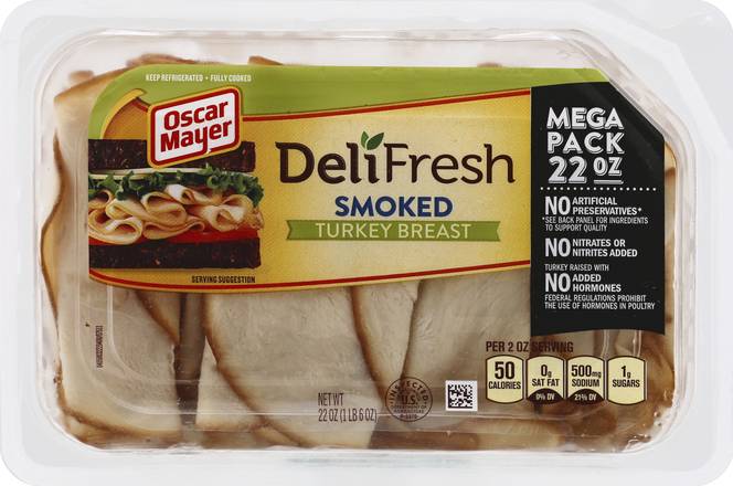 Oscar Mayer Deli Fresh Oven Roasted Turkey Breast