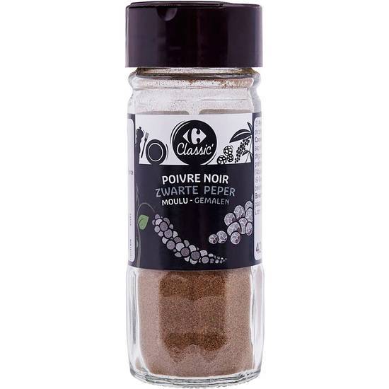 Carrefour Classic' - Poivre noir moulu (42g)