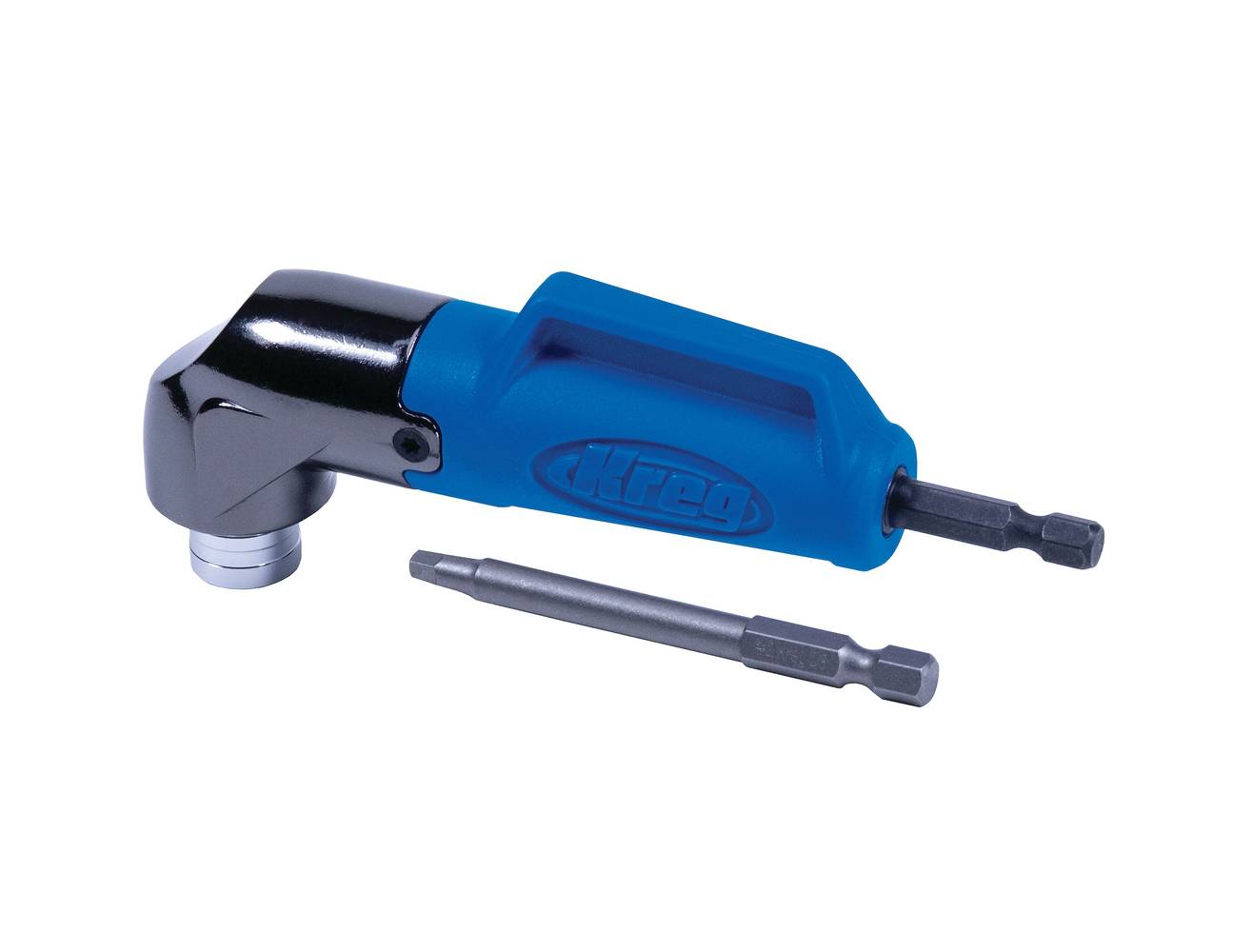 Kreg 90 Degree Pocket-Hole Driver with Magnetic-Tip Bit for Tight Spaces - Drive Tool & Socket Accessory | KDRV-90DG