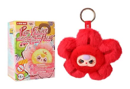 Baby Three Petit Flower Plush Blind Box (Styles May Vary)