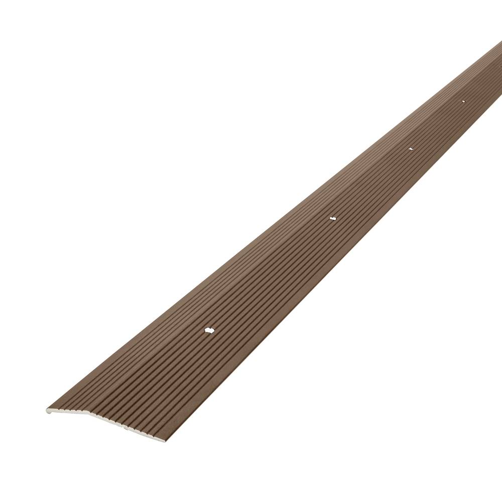 M-D Golden Bronze 0.375-in T x 2-in W x 36-in L Metal Carpet Trim | 43393