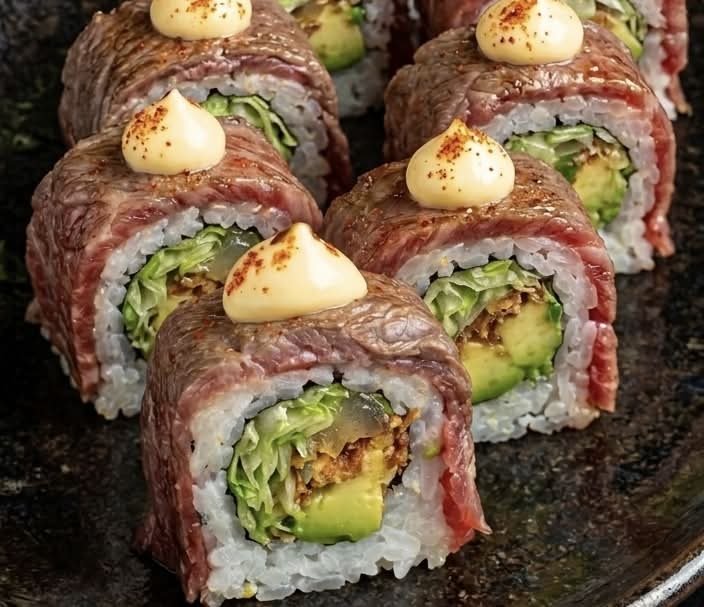 8 pièces Rainbow bœuf