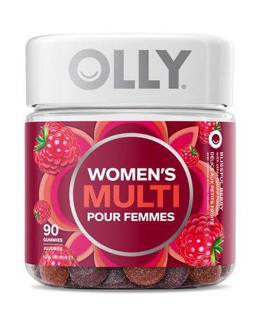 Olly Women's Multi Blissful Berry Gummies (90 units)