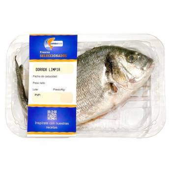 Dorada limpia bandeja 300 g aprox