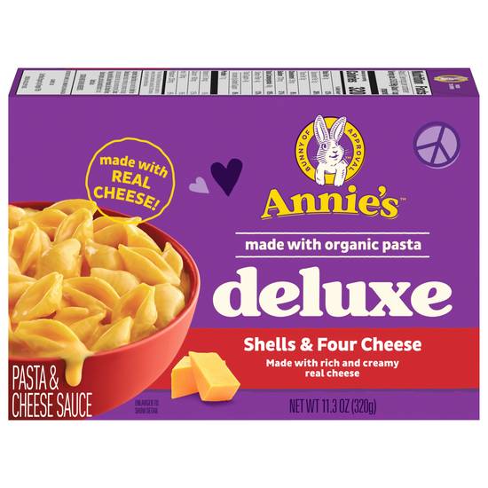 Annie's Deluxe Rich & Creamy Shells & Four Cheese