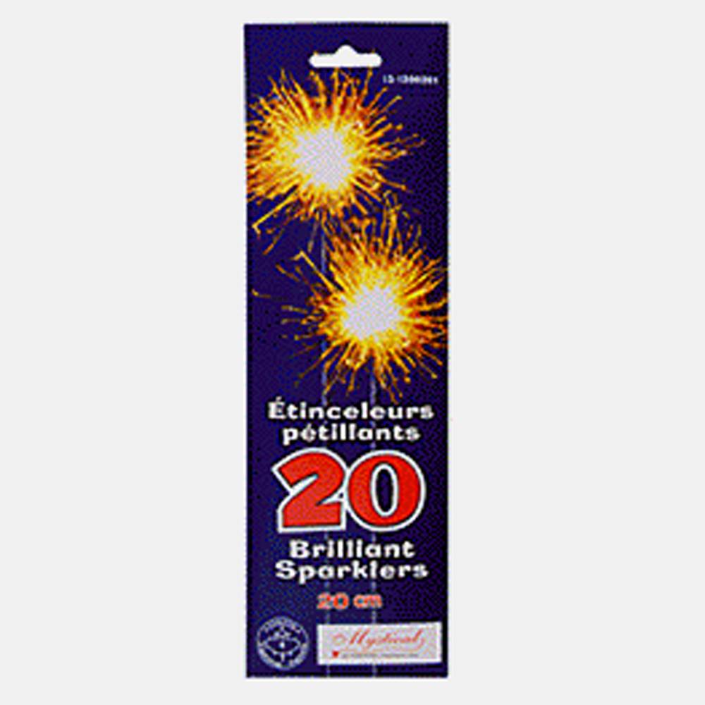 Brilliant Sparklers, 18 Pack