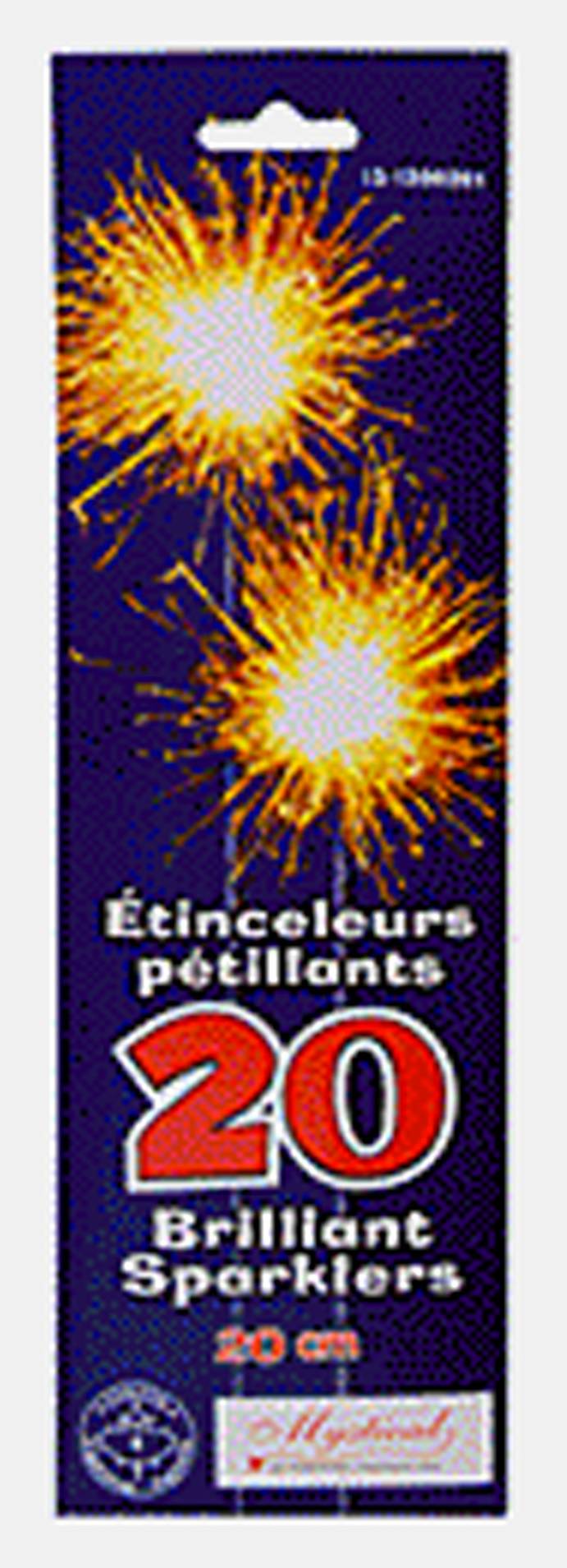 Dollarama Brilliant Sparklers (18 ct)
