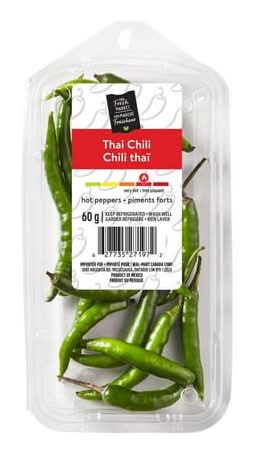 Your Fresh Market Thai Green Chili Peppers (60 g)