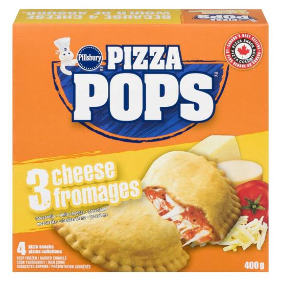 Pillsbury Pizza Pops 3 Cheese - 400g