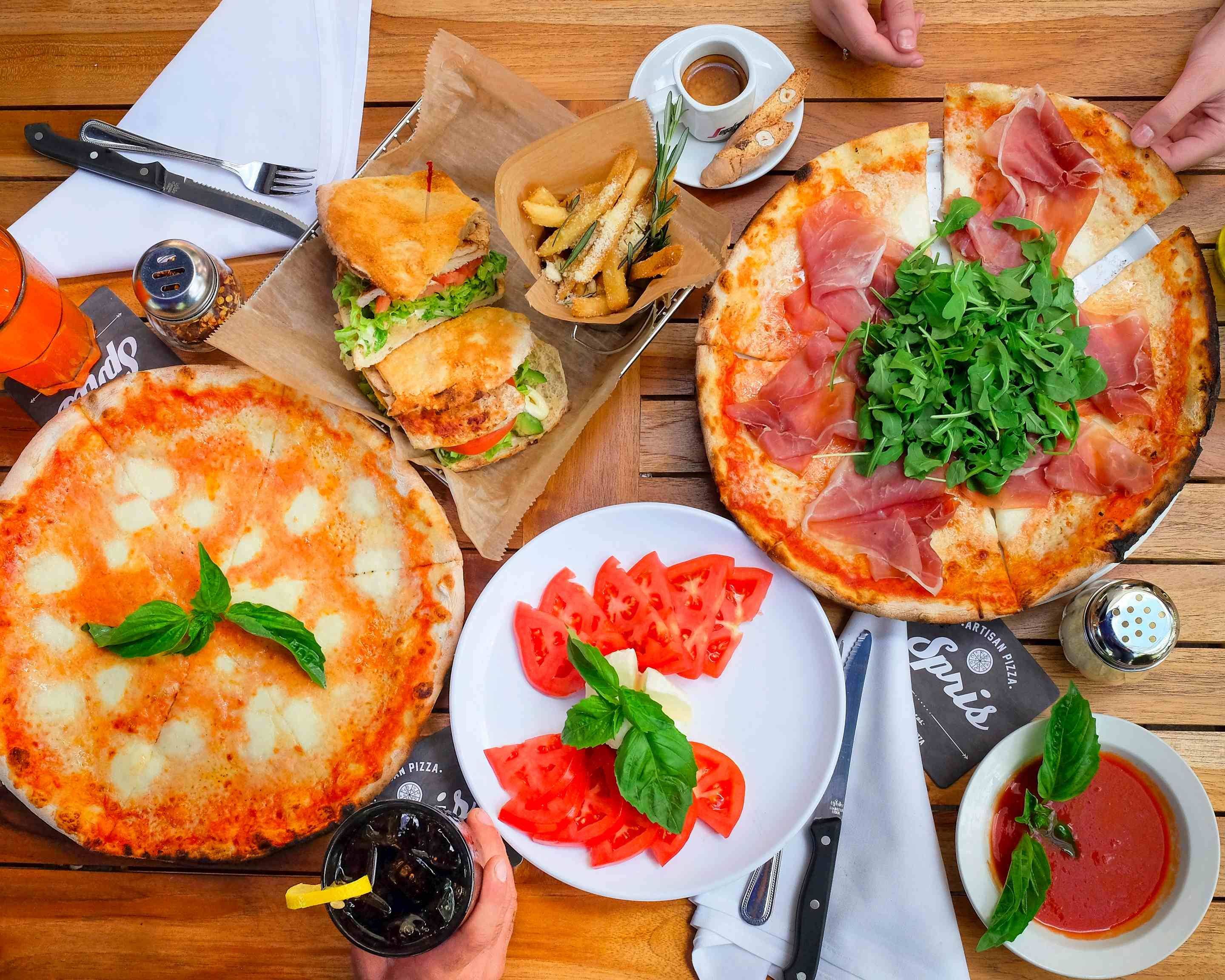 Use your Uber account to order delivery from Spris Artisan Pizza (Lincoln R