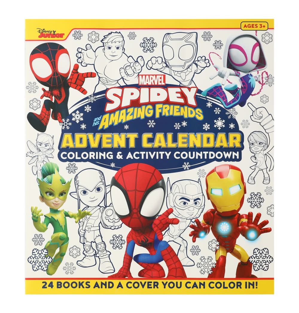 Marvel Coloring & Activity Advent Calendar