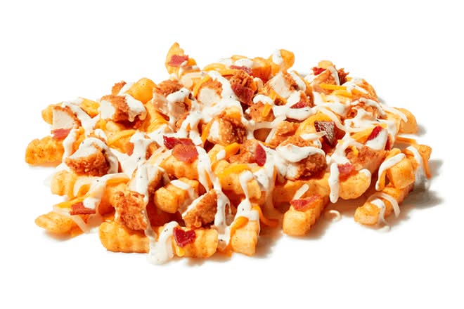 Chicken Bacon Ranch Loaded Fries