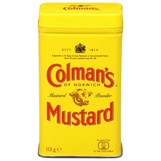 Colman's Of Norwich Double Superfine Mustard Powder