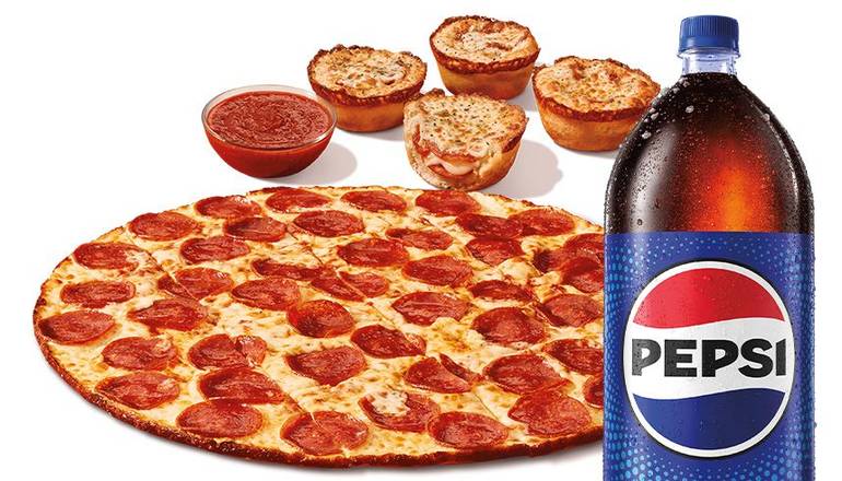 Thin Crust Meal Deal Pepperoni