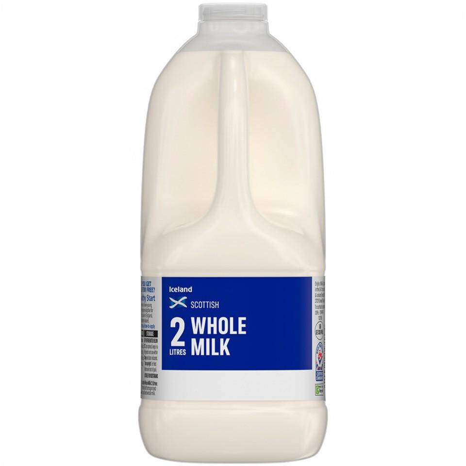 Iceland Whole Scottish Milk (2 L)