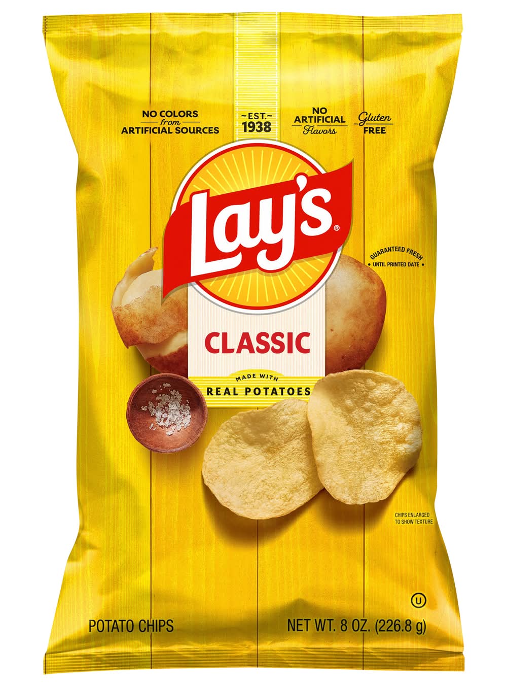 Lay's Potato Chips, Classic (8 oz)