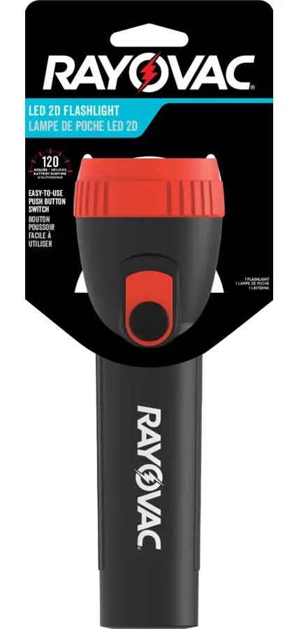 Rayovac LED 2D Flashlight