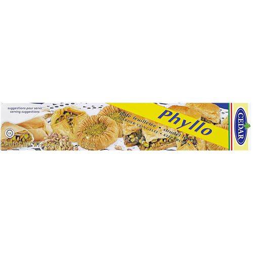Cedar pâte feuilletée phyllo (454g) - phyllo puff pastry (454 g)