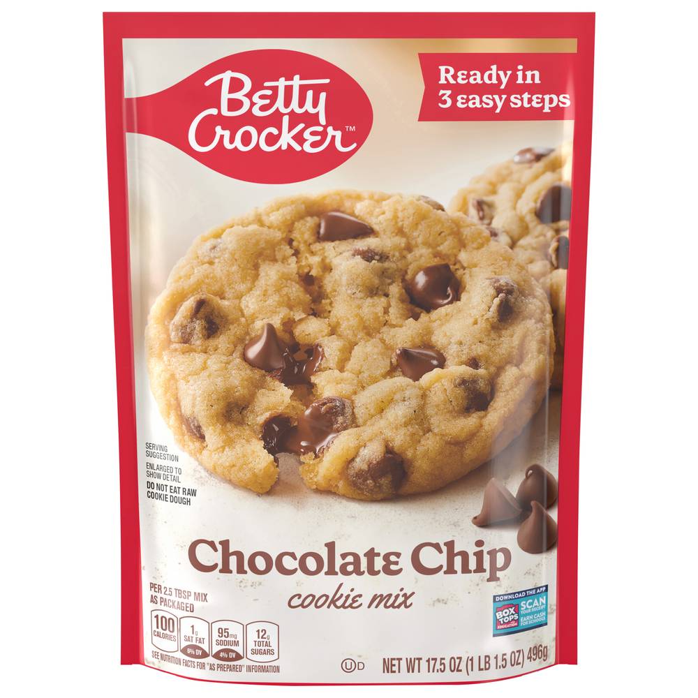 Betty Crocker Chocolate Chip Cookie Mix (1.09 lbs)