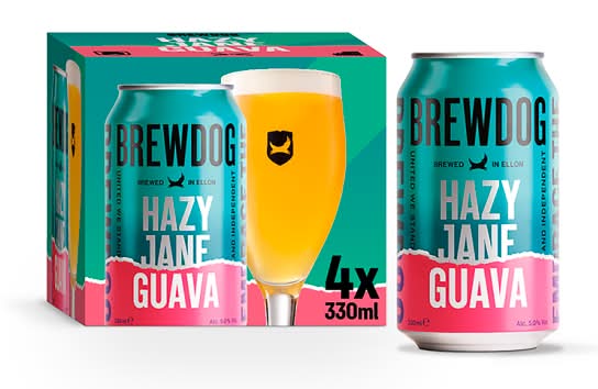 BrewDog Hazy Jane Guava New England Ipa (4 x 330ml)