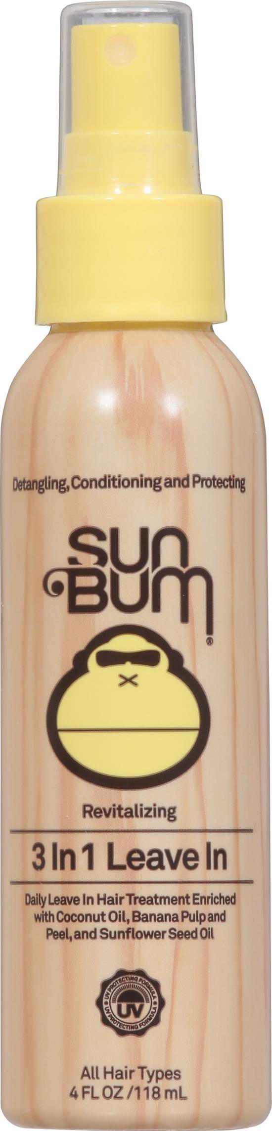 Sun Bum Revitalizing 3 in 1 Leave in Hair Conditioner Spray
