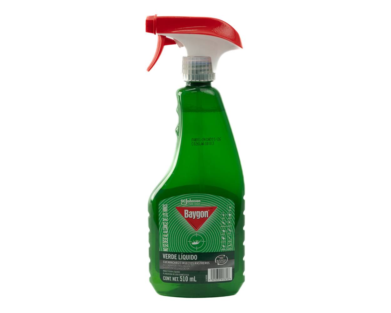 Baygon insecticida líquido (botella 510 ml)