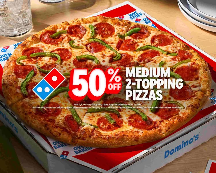 Order Domino's (755 8th St) - Menu & Prices - Vero Beach Delivery