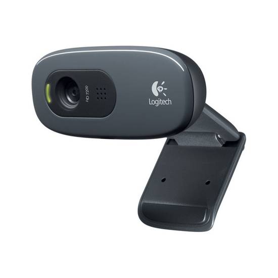 Logitech C270 Hd Webcam With Noise Reducing Mics For Video Calls (black)