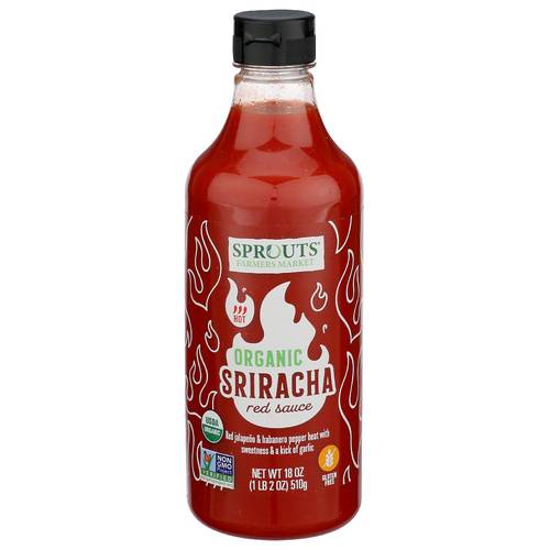 Sprouts Organic Red Sriracha Sauce