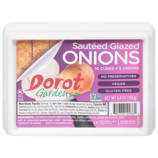 Dorot Gardens Sauteed Glazed Onions