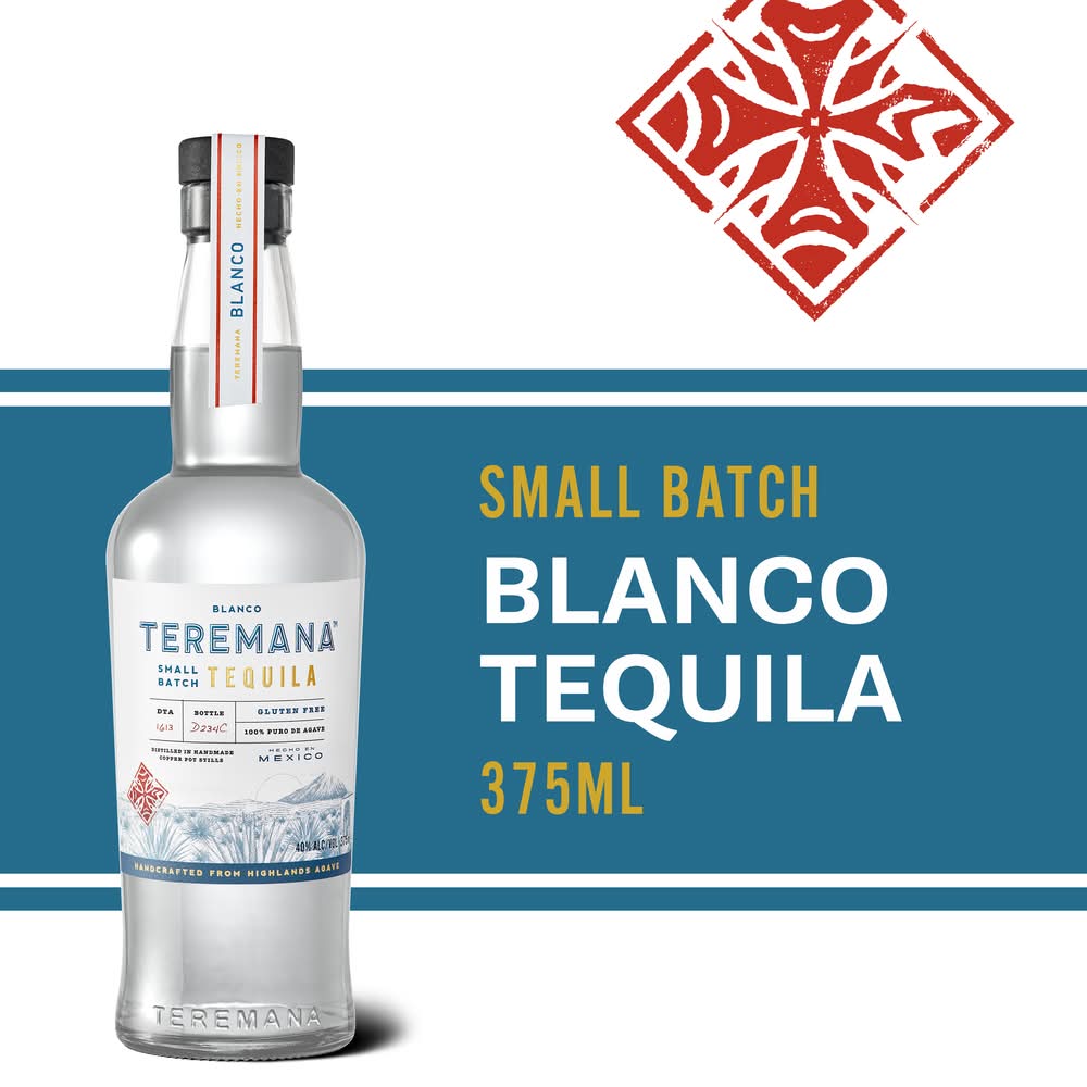 Teremana Small Batch Blanco Tequila (375 ml)