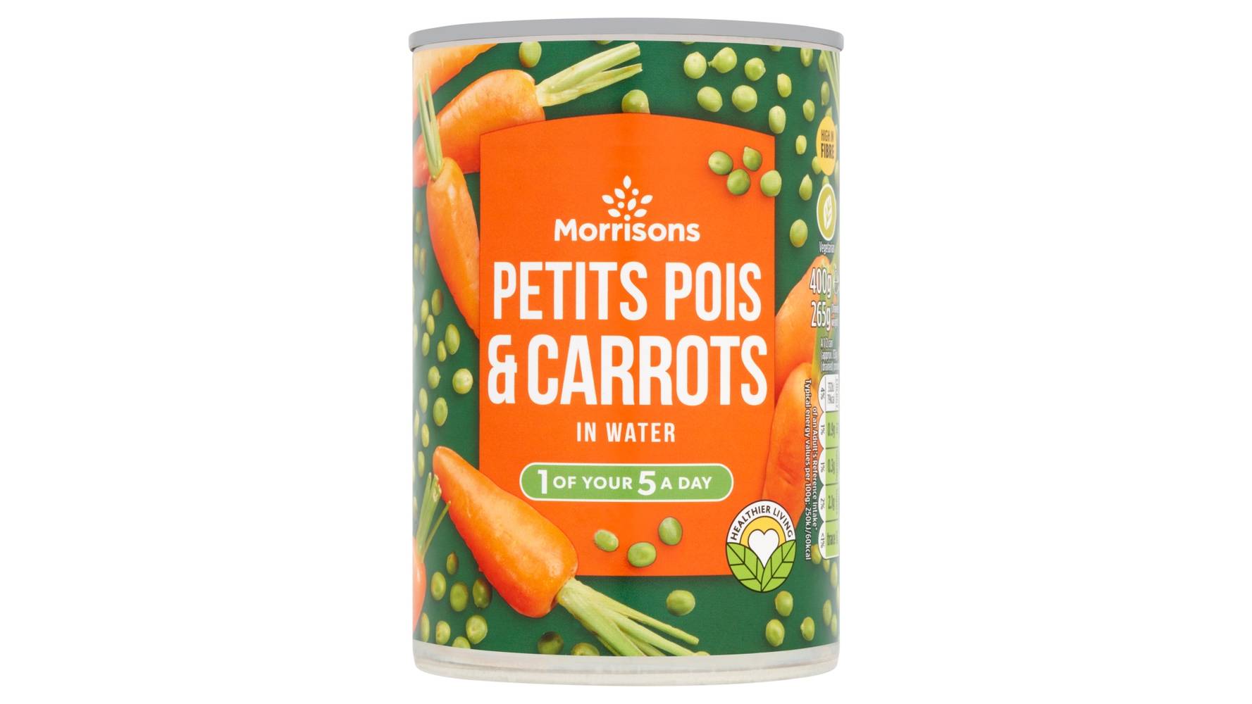 Morrisons Petit Pois & Carrots 400g