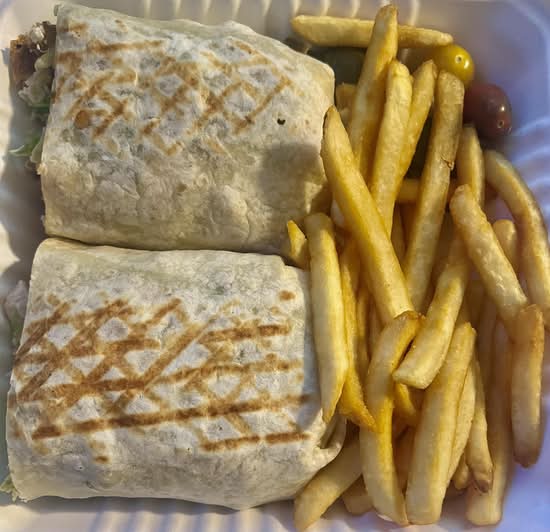Chicken Garlic Wrap