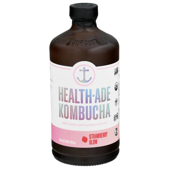 Health-Ade Strawberry Glow Kombucha (16 fl oz)