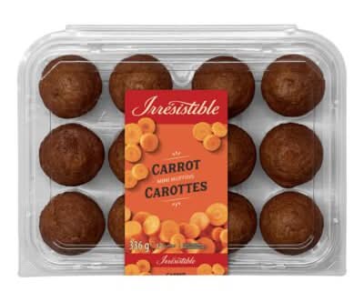 Irresistibles Mini Muffins, Carrot (336 g, 12 ct)