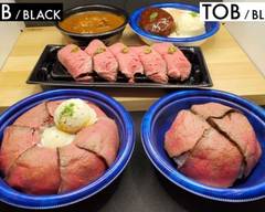 【黒毛和牛ローストビーフ丼】TOB/BLACK